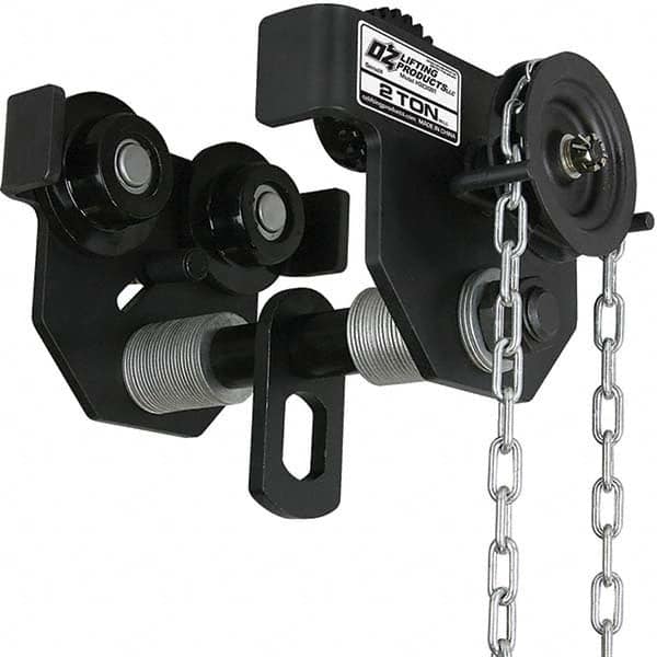 OZ Lifting Products - Trolleys Type: Geared Beam Trolley Load Capacity (Lb.): 4,000.000 - Eagle Tool & Supply