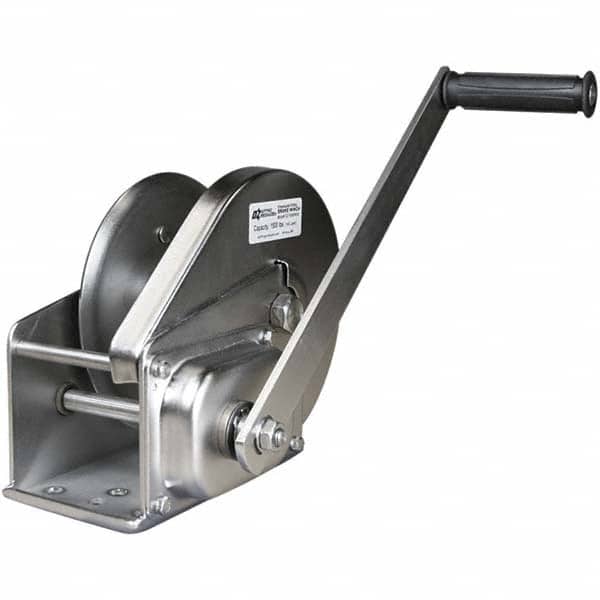 OZ Lifting Products - Winches Type: Brake Winch Line Pull Capacity (Lb.): 1,500 - Eagle Tool & Supply