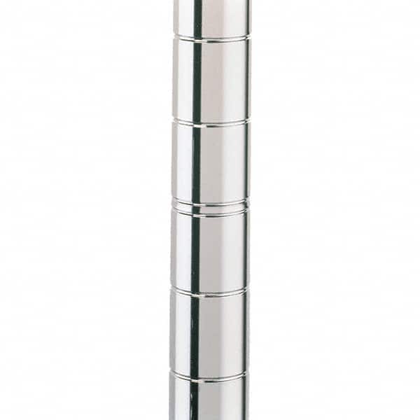 Metro - 1" Wide x 7" High x 1" Long Open Shelving Mobile Shelving Post - Eagle Tool & Supply
