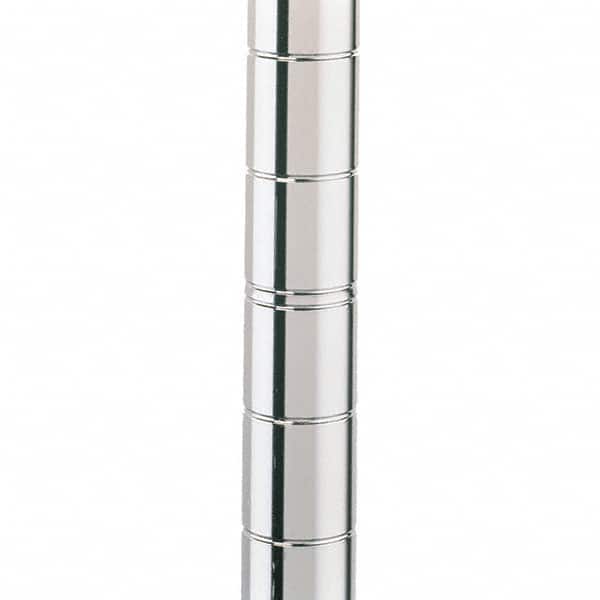 Metro - 1" Wide x 54" High x 1" Long Open Shelving Mobile Shelving Post - Eagle Tool & Supply