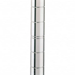 Metro - 1" Wide x 54" High x 1" Long Open Shelving Mobile Shelving Post - Eagle Tool & Supply