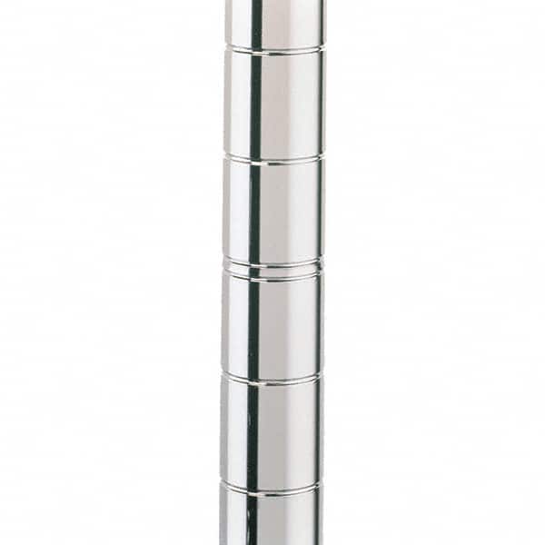 Metro - 1" Wide x 7" High x 1" Long Open Shelving Mobile Shelving Post - Eagle Tool & Supply