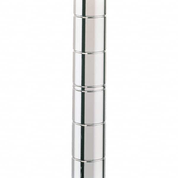 Metro - 1" Wide x 33" High x 1" Long Open Shelving Stationary Shelving Post - Eagle Tool & Supply