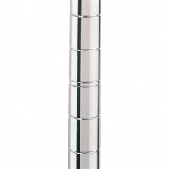 Metro - 1" Wide x 33" High x 1" Long Open Shelving Stationary Shelving Post - Eagle Tool & Supply