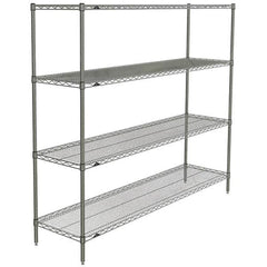 Metro - 2,000 Lb Capacity 4 Shelf Wire Shelving - Starter Unit - Eagle Tool & Supply