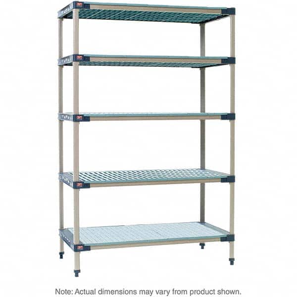 Metro - Plastic Shelving Type: Structural Plastic Open Shelving Shelf Capacity (Lb.): 2,000 - Eagle Tool & Supply