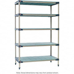 Metro - Plastic Shelving Type: Structural Plastic Open Shelving Shelf Capacity (Lb.): 2,000 - Eagle Tool & Supply