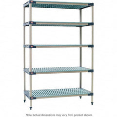 Metro - Plastic Shelving Type: Structural Plastic Open Shelving Shelf Capacity (Lb.): 2,000 - Eagle Tool & Supply