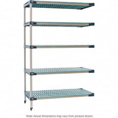 Metro - Plastic Shelving Type: Structural Plastic Open Shelving Shelf Capacity (Lb.): 2,000 - Eagle Tool & Supply