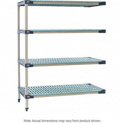Metro - Plastic Shelving Type: Structural Plastic Open Shelving Shelf Capacity (Lb.): 2,000 - Eagle Tool & Supply