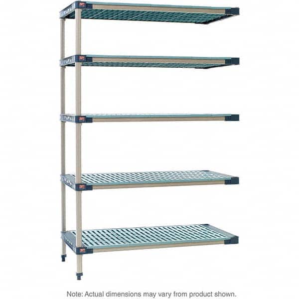 Metro - Plastic Shelving Type: Structural Plastic Open Shelving Shelf Capacity (Lb.): 2,000 - Eagle Tool & Supply