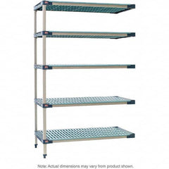 Metro - Plastic Shelving Type: Structural Plastic Open Shelving Shelf Capacity (Lb.): 2,000 - Eagle Tool & Supply