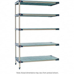 Metro - Plastic Shelving Type: Structural Plastic Open Shelving Shelf Capacity (Lb.): 2,000 - Eagle Tool & Supply