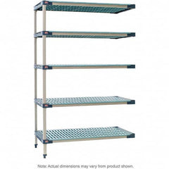 Metro - Plastic Shelving Type: Structural Plastic Open Shelving Shelf Capacity (Lb.): 2,000 - Eagle Tool & Supply