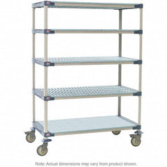 Metro - Plastic Shelving Type: Structural Plastic Open Shelving Shelf Capacity (Lb.): 750 - Eagle Tool & Supply