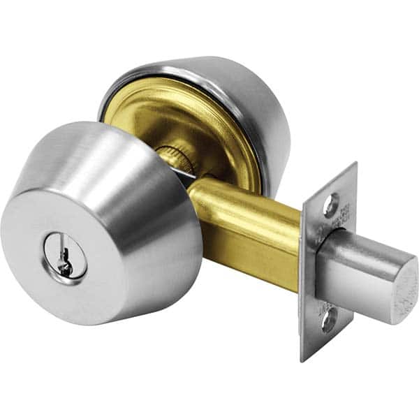 Sargent - Deadbolts Type: One-Way Deadbolt Door Thickness Range: 1-3/8-1-3/4 - Eagle Tool & Supply