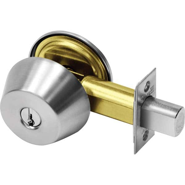 Sargent - Deadbolts Type: Classroom Deadbolt Door Thickness Range: 1-3/8 - 1-3/4 - Eagle Tool & Supply