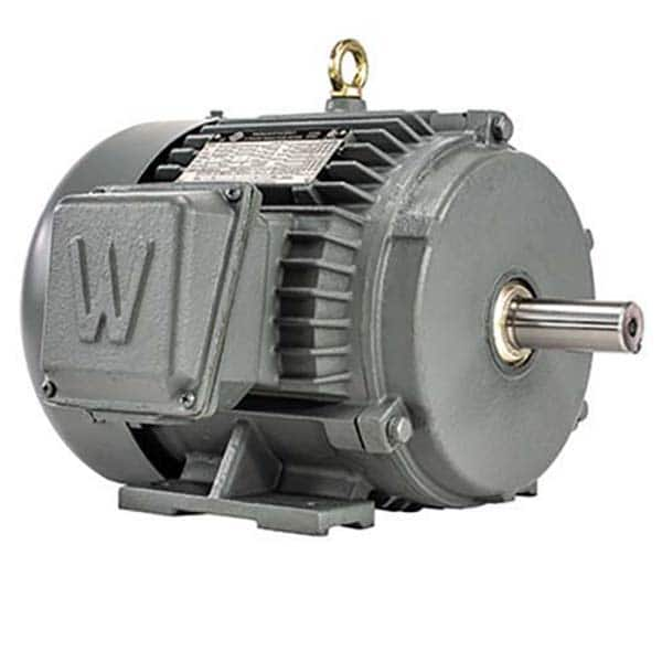 Worldwide Electric - Electric AC/DC Motors Motor Type: Premium Efficient Type of Enclosure: TEFC - Eagle Tool & Supply