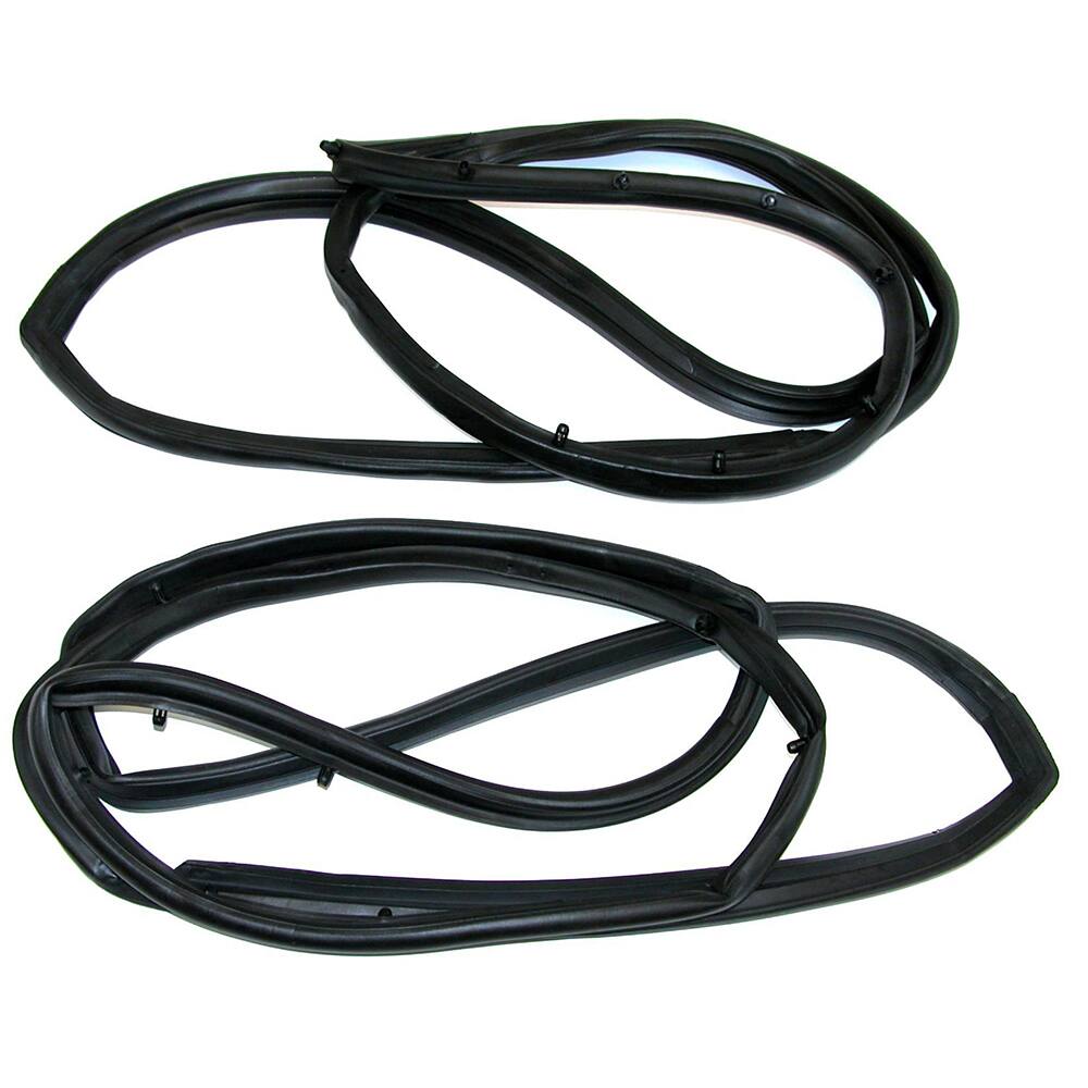 Fairchild Industries - Automotive Replacement Parts; Type: Door Seal Kit ; Application: 1976-1986 Jeep Classic Jeep (CJ) Door Seal Kit replaces OEM# 55176223; 55176222 - Exact Industrial Supply