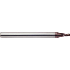 M.A. Ford - Corner Radius & Corner Chamfer End Mills; Mill Diameter (Inch): 1/32 ; Mill Diameter (Decimal Inch): 0.0312 ; End Type: Corner Radius ; Corner Radius (Inch): 0.01 ; Corner Radius (Decimal Inch): 0.01 ; Number of Flutes: 3 - Exact Industrial Supply