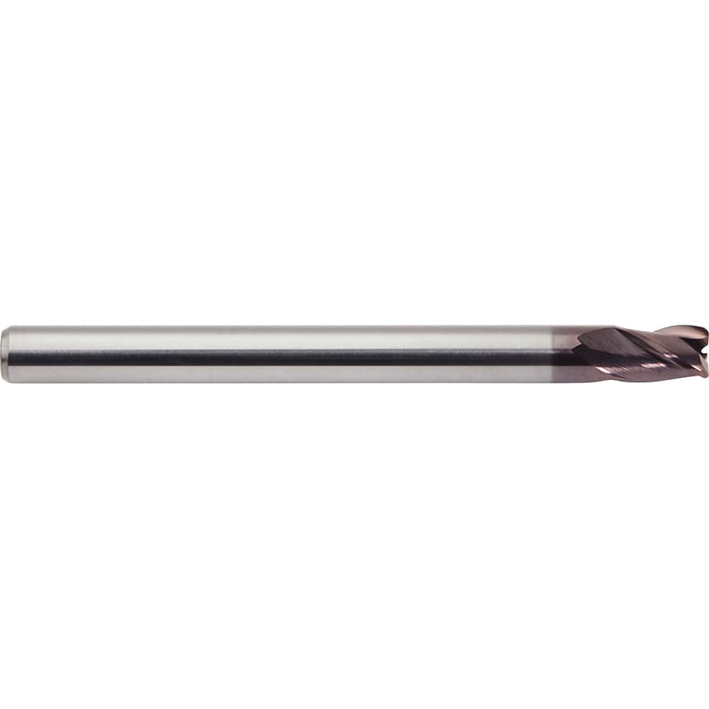 M.A. Ford - Corner Radius & Corner Chamfer End Mills; Mill Diameter (mm): 3.00 ; Mill Diameter (Decimal Inch): 0.1181 ; End Type: Corner Radius ; Corner Radius (mm): 0.20 ; Corner Radius (Decimal Inch): 0.0078 ; Number of Flutes: 3