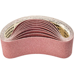 Abrasive Belt: 4″ Width, 40 Grit, Aluminum Oxide Coated