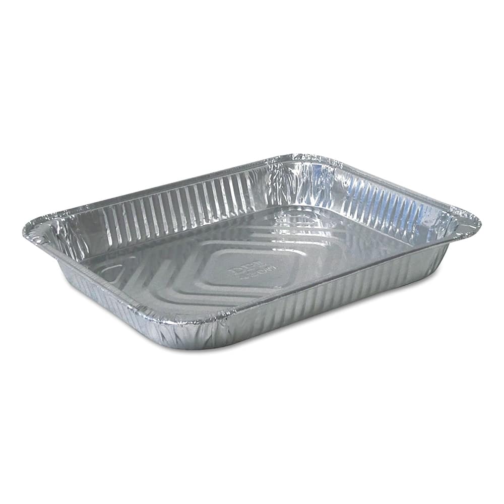 Durable Packaging - Food Containers; Type: Aluminum Pan Tray ; Shape: Rectangular ; Volume Range: 3 Gal. - Exact Industrial Supply