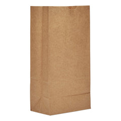 GEN - Paper Bags; Type: Grocery Bag ; Color: Kraft ; Size: 6-1/8 x 4-11/64 x 12-7/16 ; Material: Paper - Exact Industrial Supply