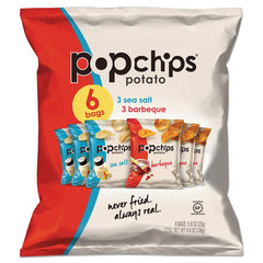 PopChips - Snacks, Cookies, Candy & Gum; Breakroom Accessory Type: Snack ; Breakroom Accessory Description: Food-Snack - Exact Industrial Supply