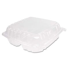 DART - Food Containers; Type: Hinged Container ; Shape: Square ; Volume Range: 1 Gal. - Exact Industrial Supply