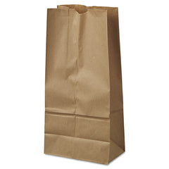 GEN - Paper Bags; Type: Grocery Bag ; Color: Kraft ; Size: 7-3/4 x 4-13/16 x 16 ; Material: Paper - Exact Industrial Supply