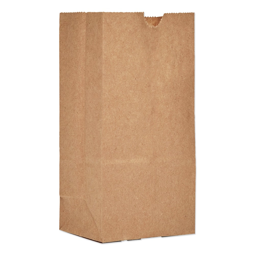 GEN - Paper Bags; Type: Grocery Bag ; Color: Kraft ; Size: 3-1/2 x 2-3/8 x 6-7/8 ; Material: Paper - Exact Industrial Supply