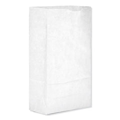 GEN - Paper Bags; Type: Grocery Bag ; Color: White ; Size: 6 x 3-5/8 x 11 ; Material: Paper - Exact Industrial Supply