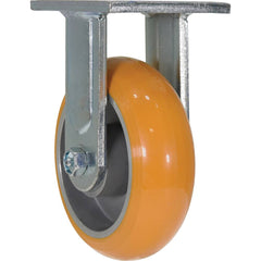 Vestil - Standard Casters; Mount: With Holes ; Style: Rigid ; Wheel Diameter: 6 (Inch); Wheel Width: 2 (Inch); Overall Height (Inch): 7-1/2 ; Load Capacity (Lb.): 1500.000 - Exact Industrial Supply