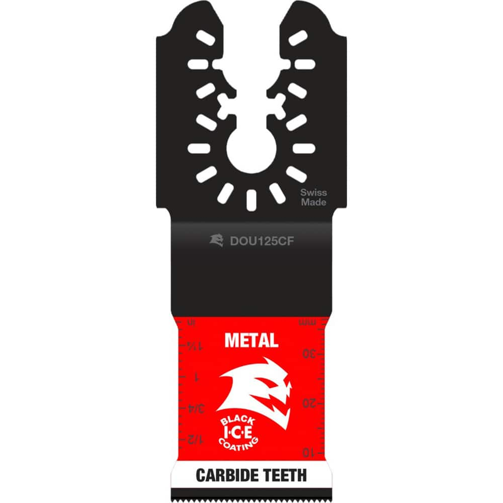 Freud - Rotary & Multi-Tool Accessories; Accessory Type: Oscillating Blade ; For Use With: Multi-Tools ; Cutting Diameter (Inch): 1.25 ; Head Material: Carbide - Exact Industrial Supply