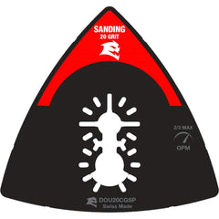 Freud - Rotary & Multi-Tool Accessories; Accessory Type: Oscillating Sanding Plate ; For Use With: Multi-Tools ; Cutting Diameter (Inch): 3.5 ; Head Material: Carbide - Exact Industrial Supply