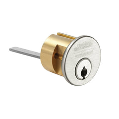 Corbin Russwin - Cylinders; Type: Mortise ; Keying: D1 Keyway ; Number of Pins: 6 ; Material: Brass ; Finish/Coating: Satin Chrome - Exact Industrial Supply