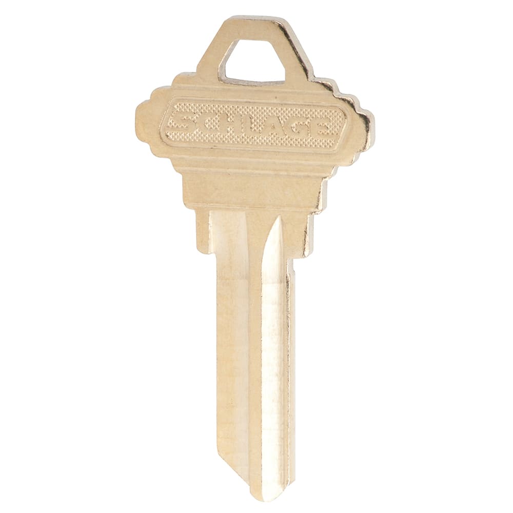 Schlage - Key Blanks; Type: Schlage ; Material: Brass - Exact Industrial Supply