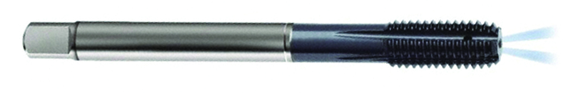 M12 x 1.75 Dia. - 6HX - 5 FL - PM Cobalt Semi-Bott Tap-ALCRN-Coolant-Thru-FORM-C - Eagle Tool & Supply