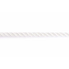 Rope; Rope Construction: 3 Strand Twisted; Material: Polyester; Work Load Limit: 60 lb; Color: White; Maximum Temperature (F) ( - 0 Decimals): 265; Breaking Strength: 10537; Application: General Purpose; Rope Strand Count: 3; Package Type: Reel; Additiona