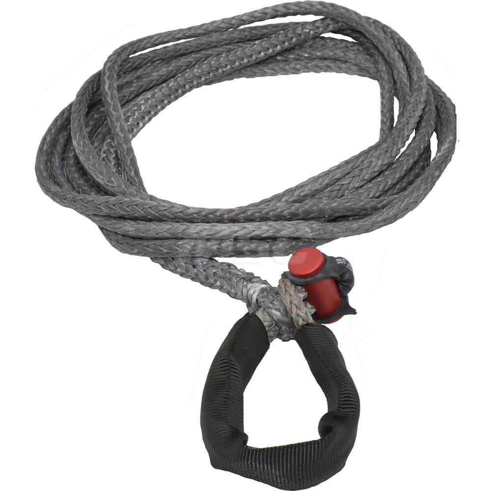 7,400 Lb 300″ Long x 7/16″ High Automotive Winch Strap Loop & Eye, For Use with Winch Ropes