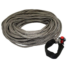 4,400 Lb 2,400″ Long x 5/16″ High Automotive Winch Strap Loop & Eye, For Use with Winches & Shackles