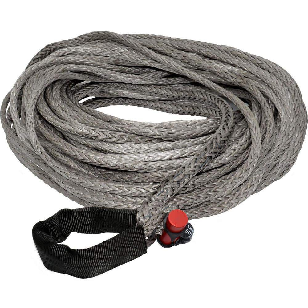 7,400 Lb 2,400″ Long x 7/16″ High Automotive Winch Strap Loop & Eye, For Use with Winches & Shackles