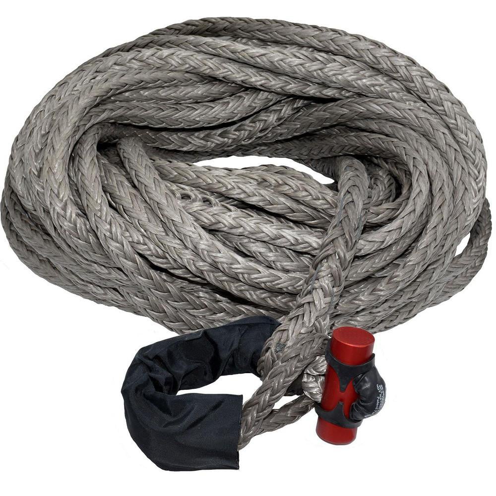 16,933 Lb 2,100″ Long x 5/8″ High Automotive Winch Strap Loop & Eye, For Use with Winches & Shackles