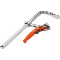 Sliding Arm Bar Clamp: 10″ Max Capacity, 4-1/2″ Throat Depth