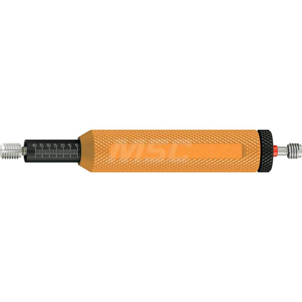 Analog Thread Depth Gages; Thread Size (Inch - 0 Decimals): 3/4 -16; Thread Standard: UNF; Class Of Fit: 2B; Overall Length: 12.00; Material: Tool Steel; Standards: ASME B1.2