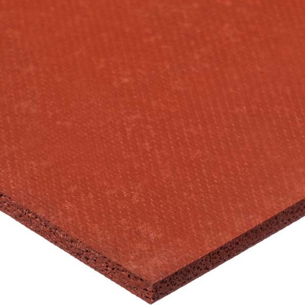 USA Sealing - 12" x 12" x 1/16" Red Silicone Foam Sheet - Eagle Tool & Supply