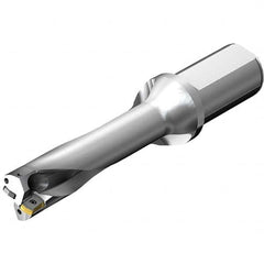 Sandvik Coromant - 160mm Max Drill Depth, 4xD, 40mm Diam, Indexable Insert Drill - Eagle Tool & Supply