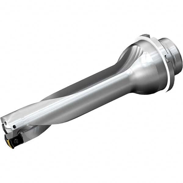 Sandvik Coromant - 4" Max Drill Depth, 4xD, 1" Diam, Indexable Insert Drill - Eagle Tool & Supply