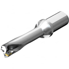 Sandvik Coromant - 6" Max Drill Depth, 4xD, 1-1/2" Diam, Indexable Insert Drill - Eagle Tool & Supply